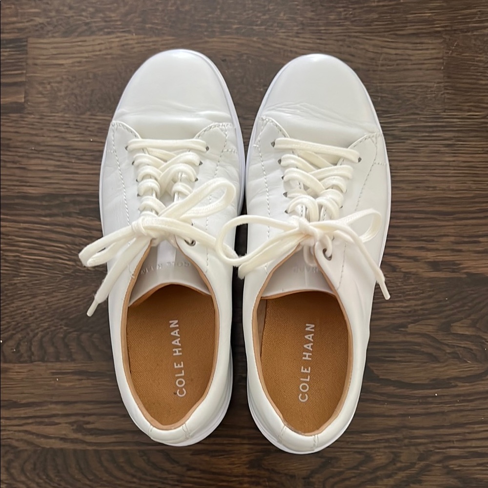 Cole Haan White Women's Grand Crosscourt Sneakers size 6.5